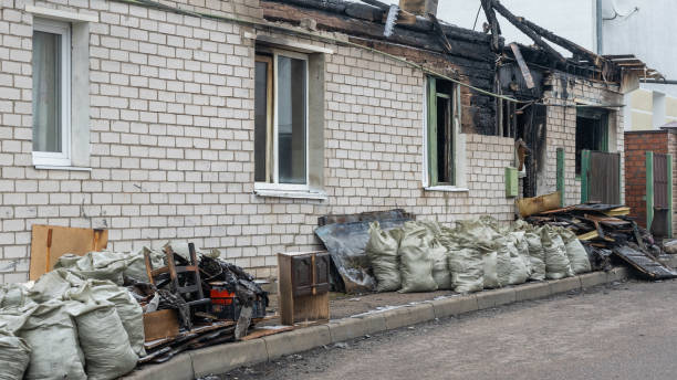 Professional Smoke Damage Removal technician working in Maple Plain, MN